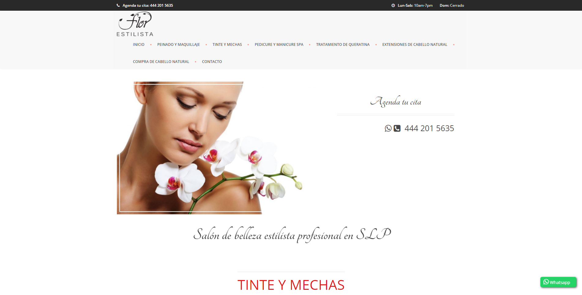 Salón de belleza y estilista profesional deerdev