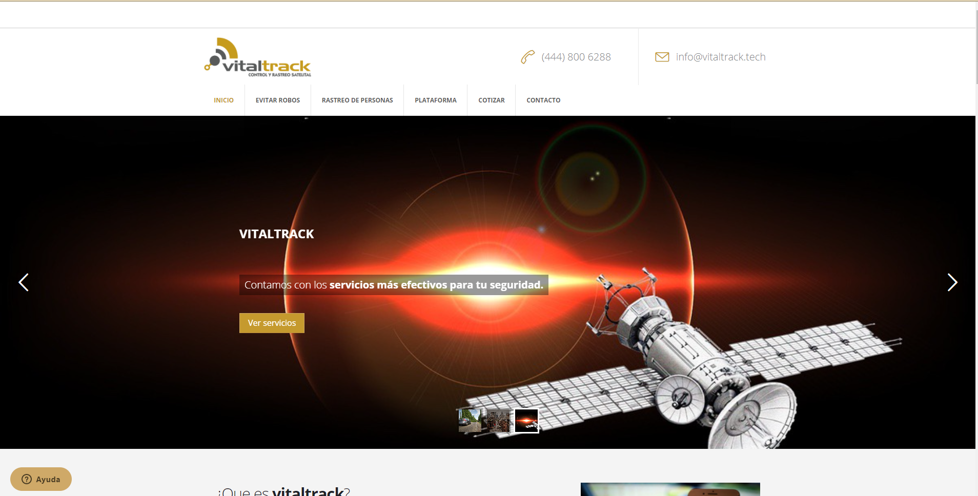 Servicio de Rastreo Satelital GPS - deerdev